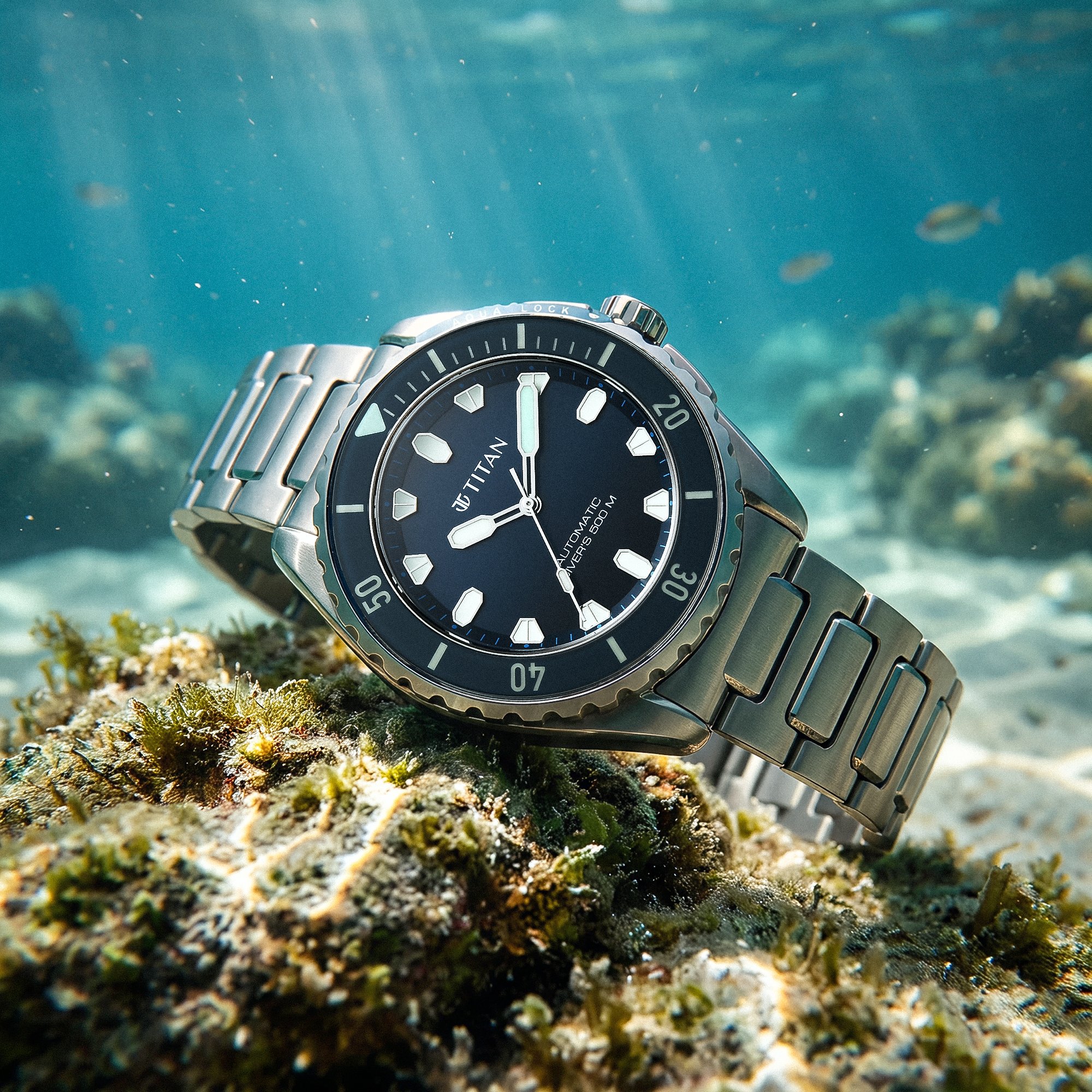 Titan Launches Zero Hour, its Performance Sports Line, with 500M Professional Diver&rsquo;s Watch